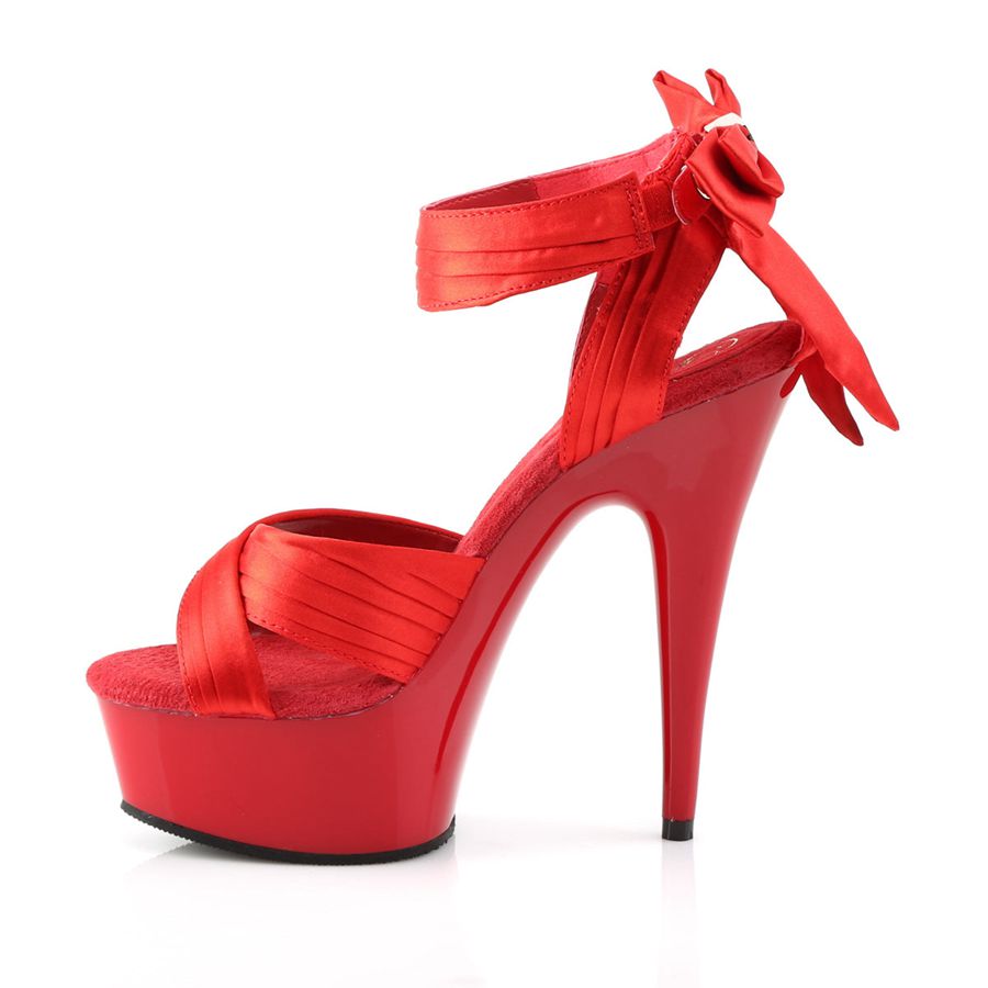 Talons Pleaser Delight-668 Rouge Femme | PCF-8195548