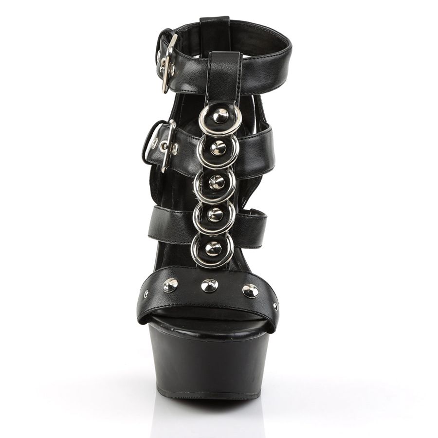 Talons Pleaser Delight-658 Noir Femme | TQN-7815208