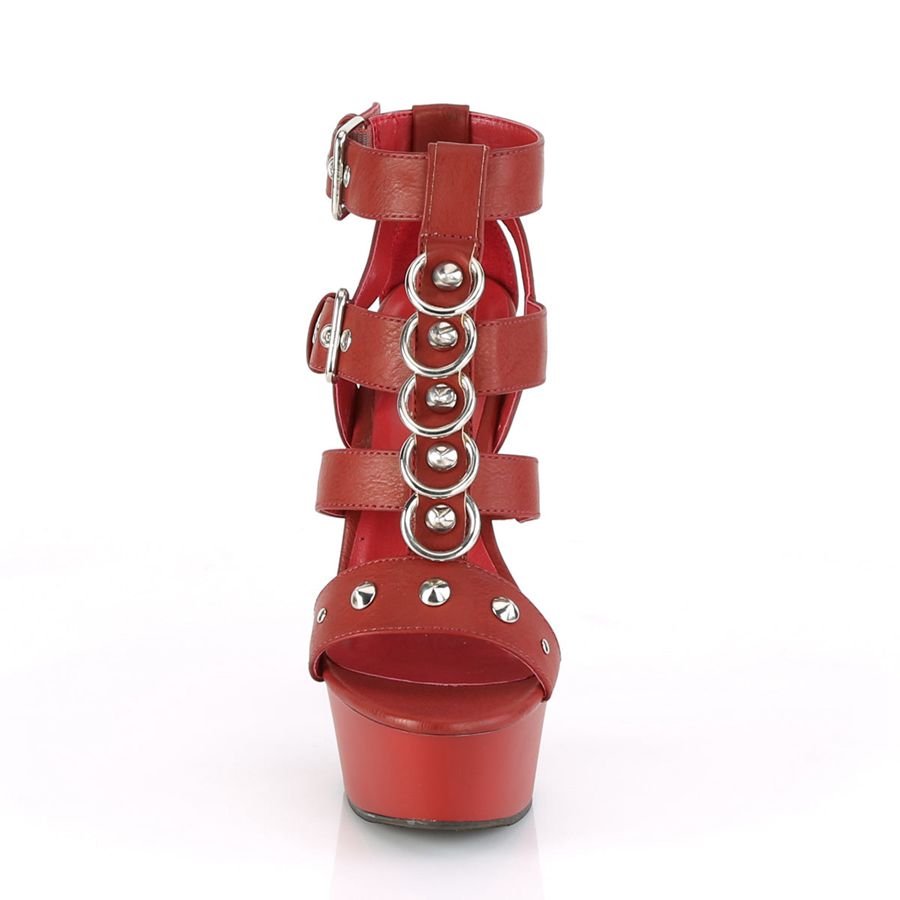 Talons Pleaser Delight-658 Rouge Femme | LRG-9482027