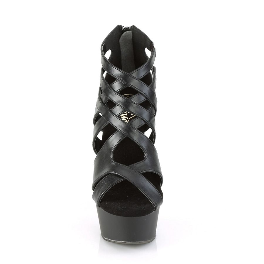 Talons Pleaser Delight-645 Noir Femme | MZZ-3690191