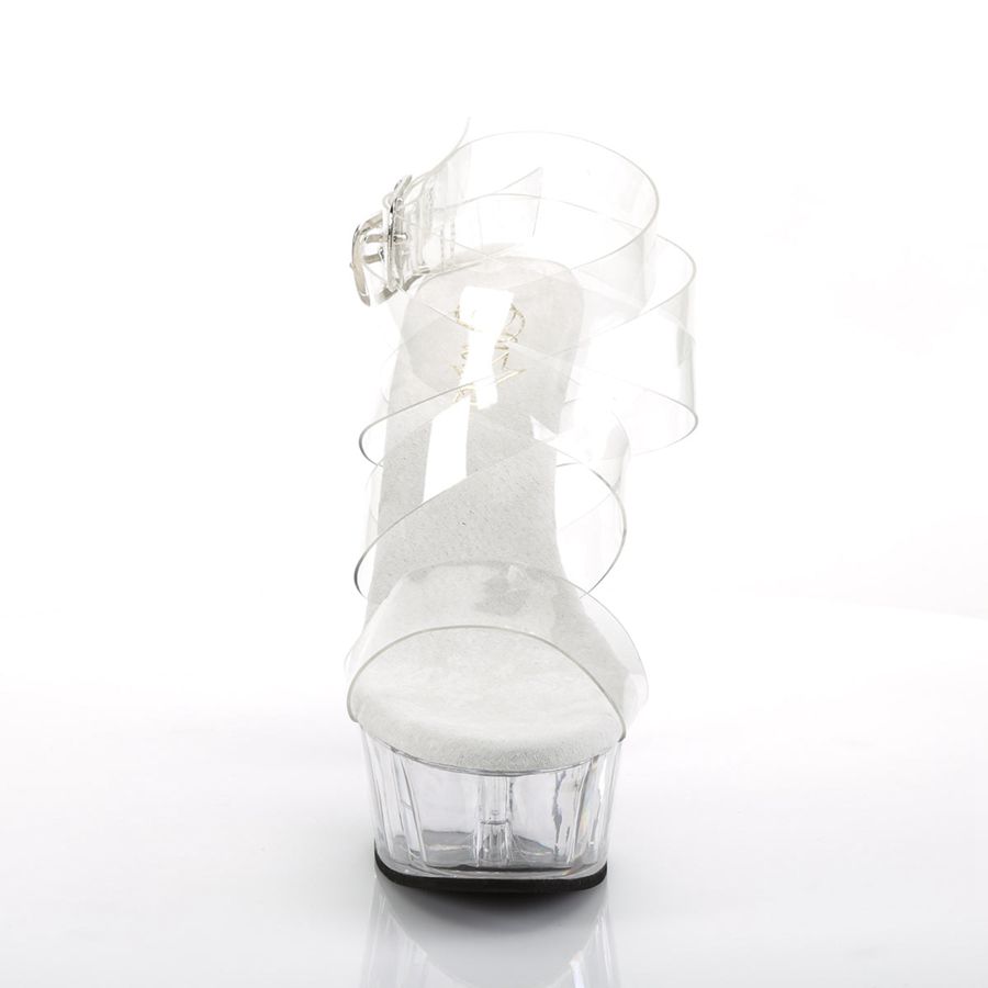 Talons Pleaser Delight-635 Clear Femme | ZUI-3535851