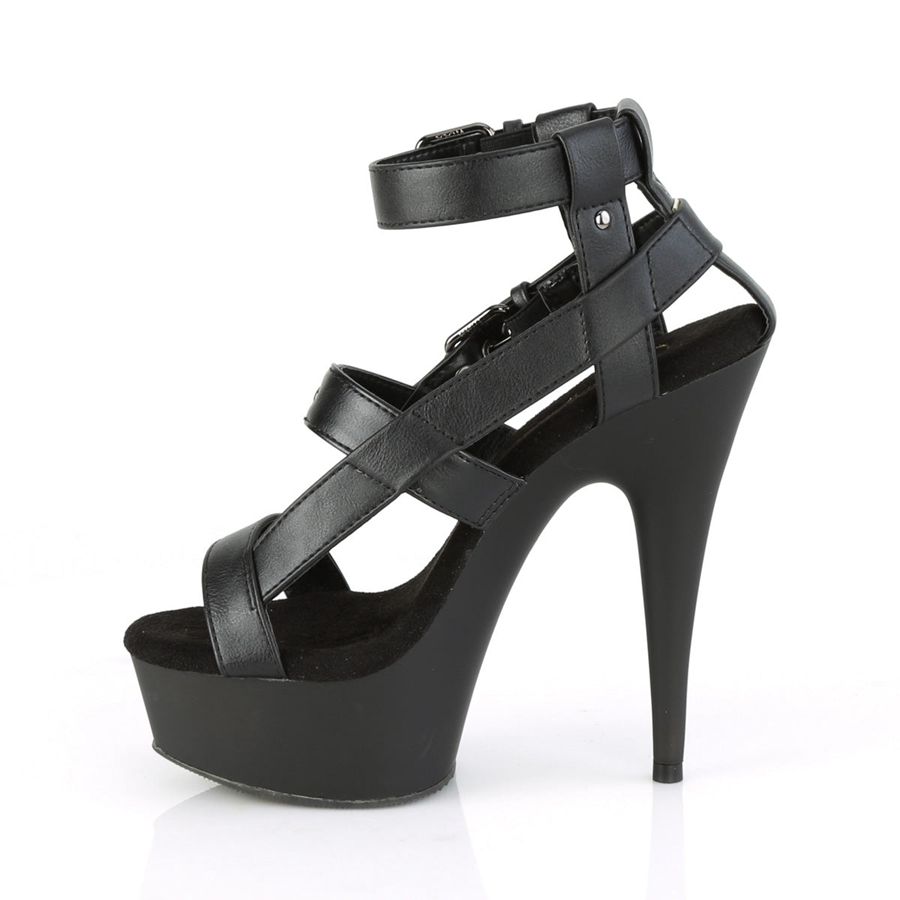 Talons Pleaser Delight-637 Noir Femme | FBL-4588868