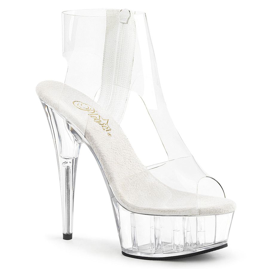 Talons Pleaser Delight-633 Clear Femme | JBZ-7477621