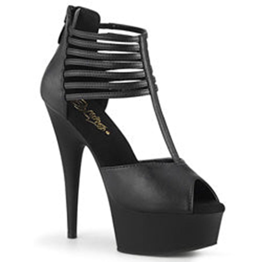 Talons Pleaser Delight-626 Noir Femme | ACJ-4442005