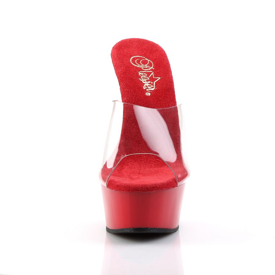 Talons Pleaser Delight-601 Rouge Femme | COM-3841765