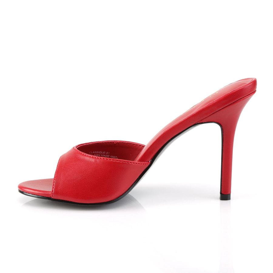 Talons Pleaser Classique-01 Rouge Femme | ZUT-3689370