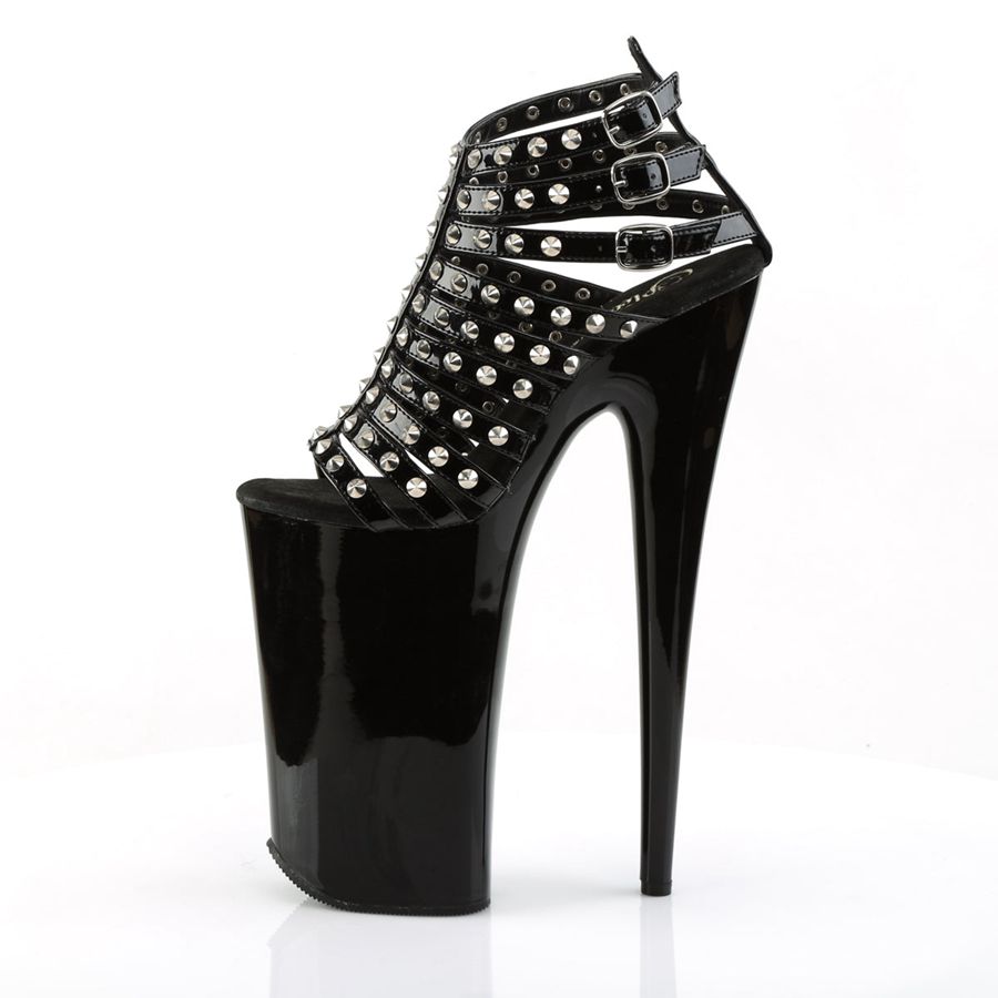 Talons Pleaser Beyond-093 Noir Femme | SQS-6985516