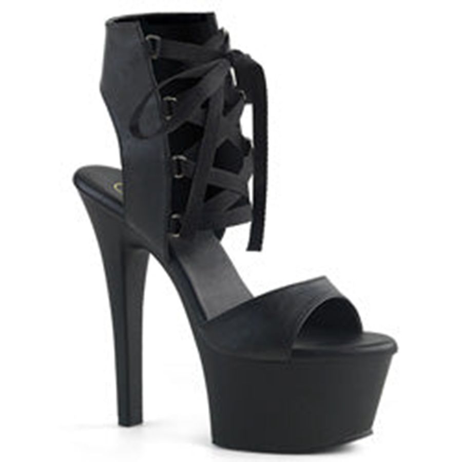 Talons Pleaser Aspire-600-14 Noir Femme | TMB-8169601