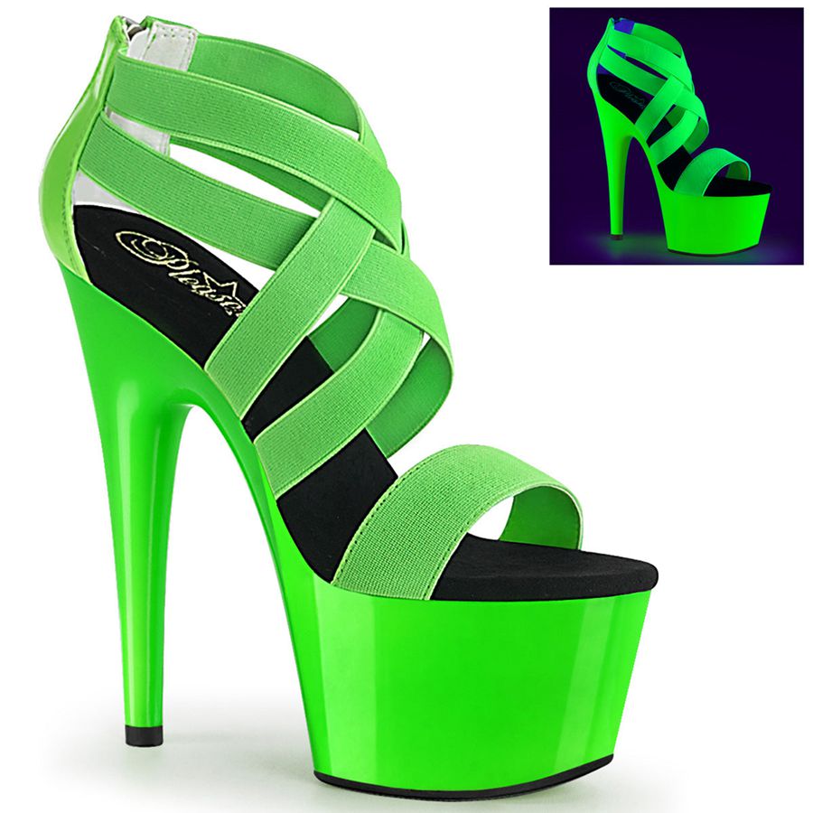 Talons Pleaser Adore-769UV Vert Femme | FDK-8998762