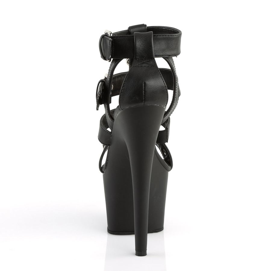 Talons Pleaser Adore-758 Noir Femme | LMK-4404347