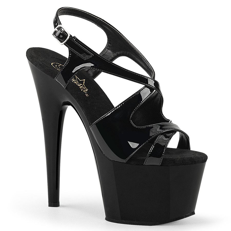 Talons Pleaser Adore-730 Noir Femme | BZS-4042968