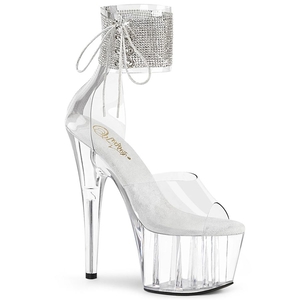 Talons Pleaser Adore-724RS Blanche Femme | LQP-3978395