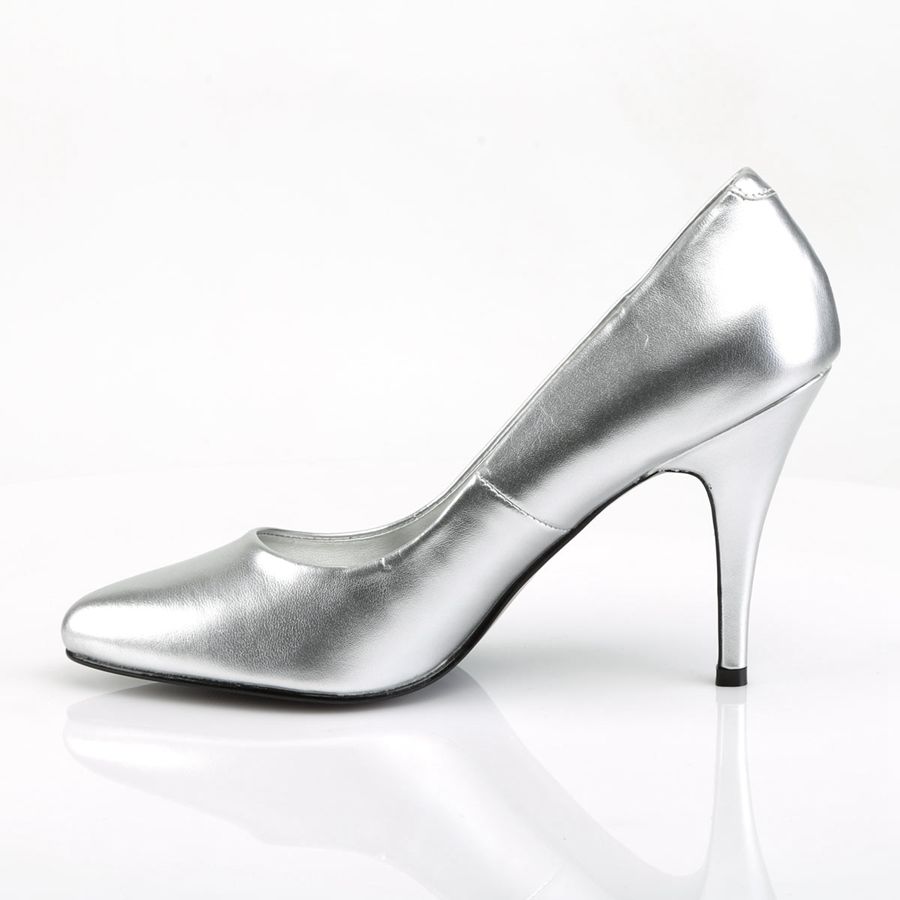 Escarpins Pleaser Vanity-420 Argent Femme | CEA-2618150