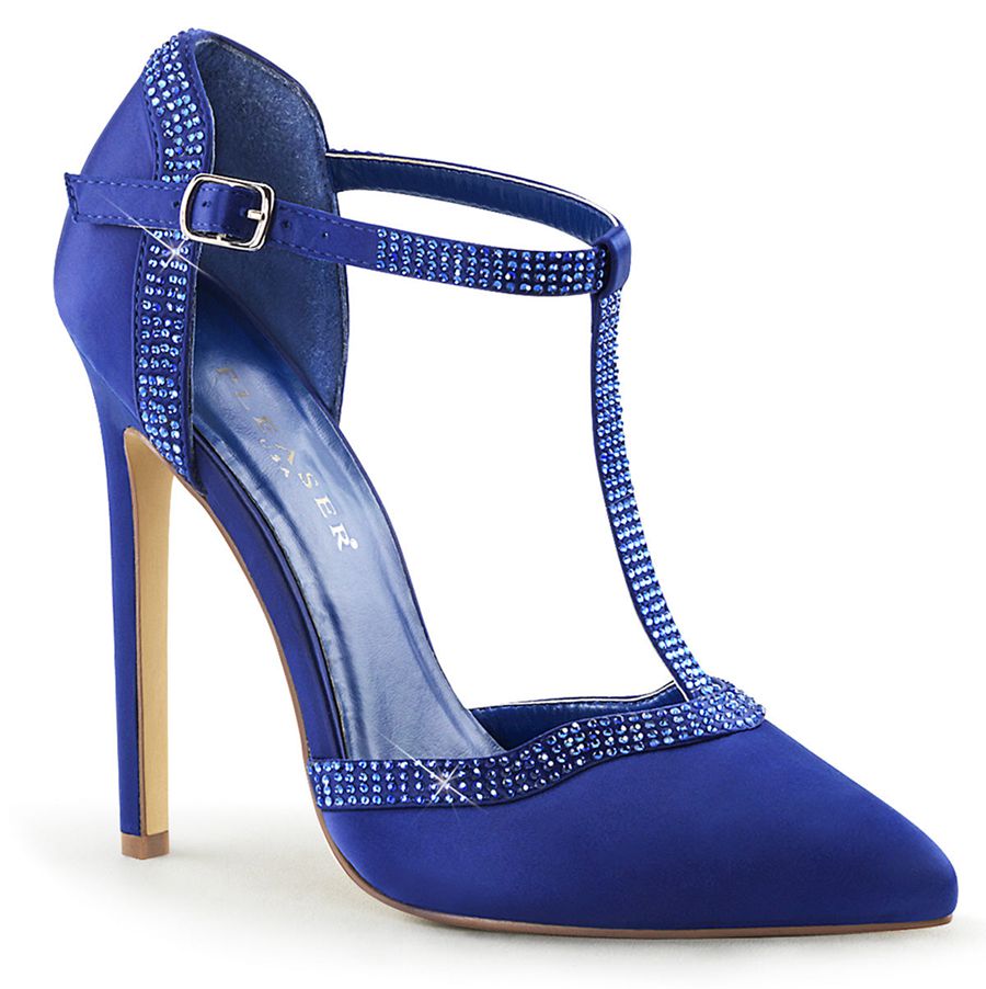 Escarpins Pleaser Sexy-25 Bleu Marine Femme | OAI-0526232