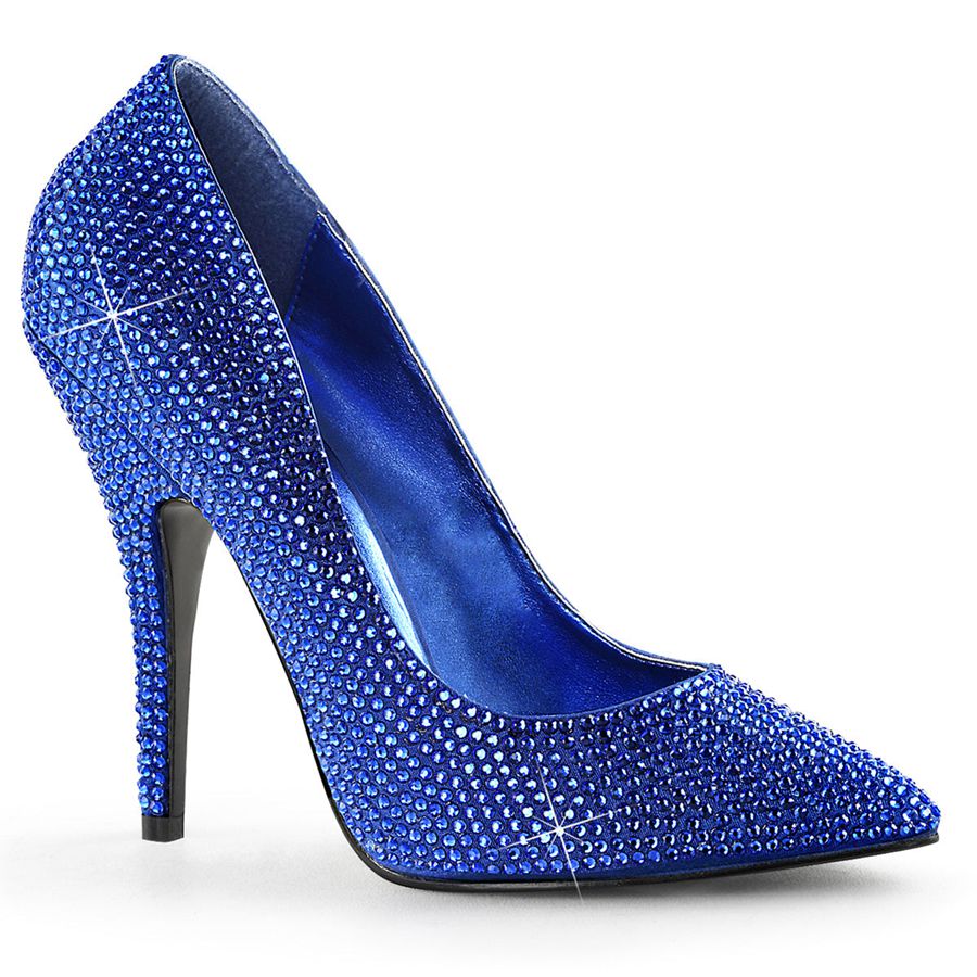 Escarpins Pleaser Seduce-420RS Bleu Femme | CDC-8715681