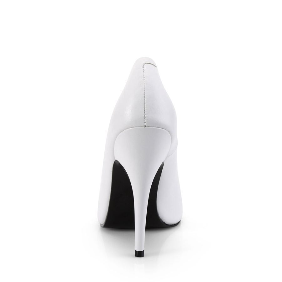 Escarpins Pleaser Seduce-420 Blanche Femme | GDD-1908480