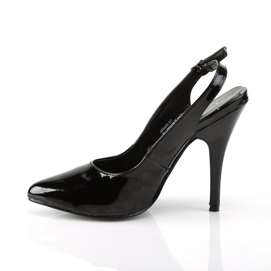 Escarpins Pleaser Seduce-317 Noir Femme | XEX-5971717