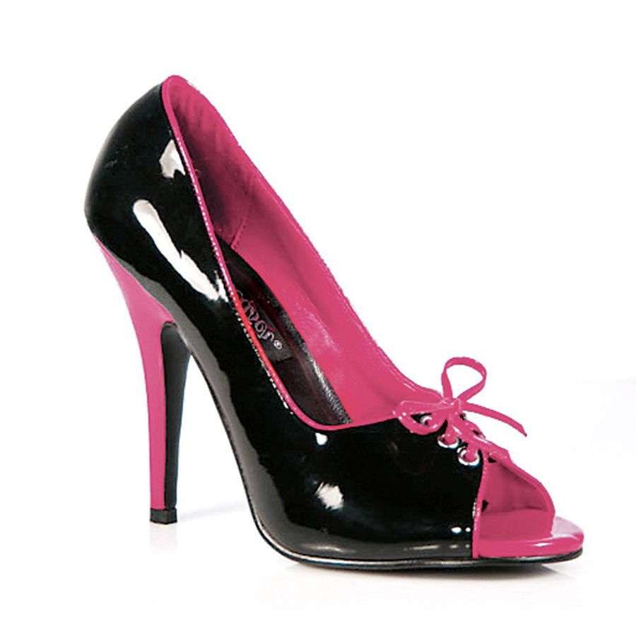 Escarpins Pleaser Seduce-216 Noir Rose Femme | IVL-6521367