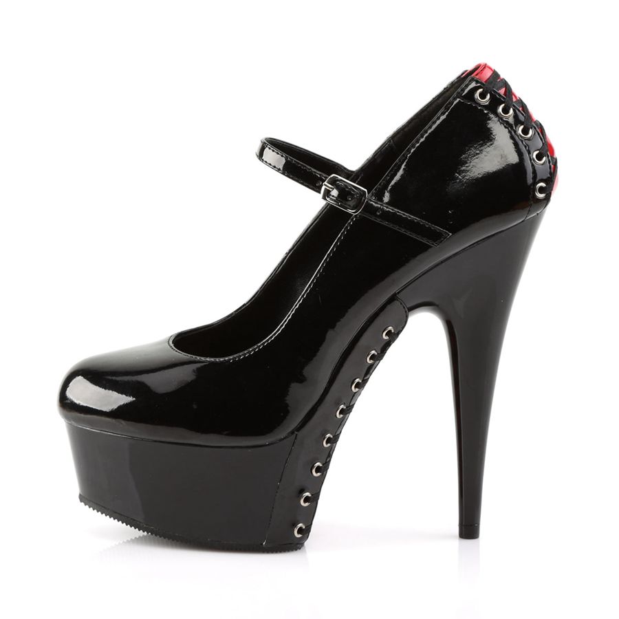 Escarpins Pleaser Delight-687FH Noir Femme | LKS-7535490