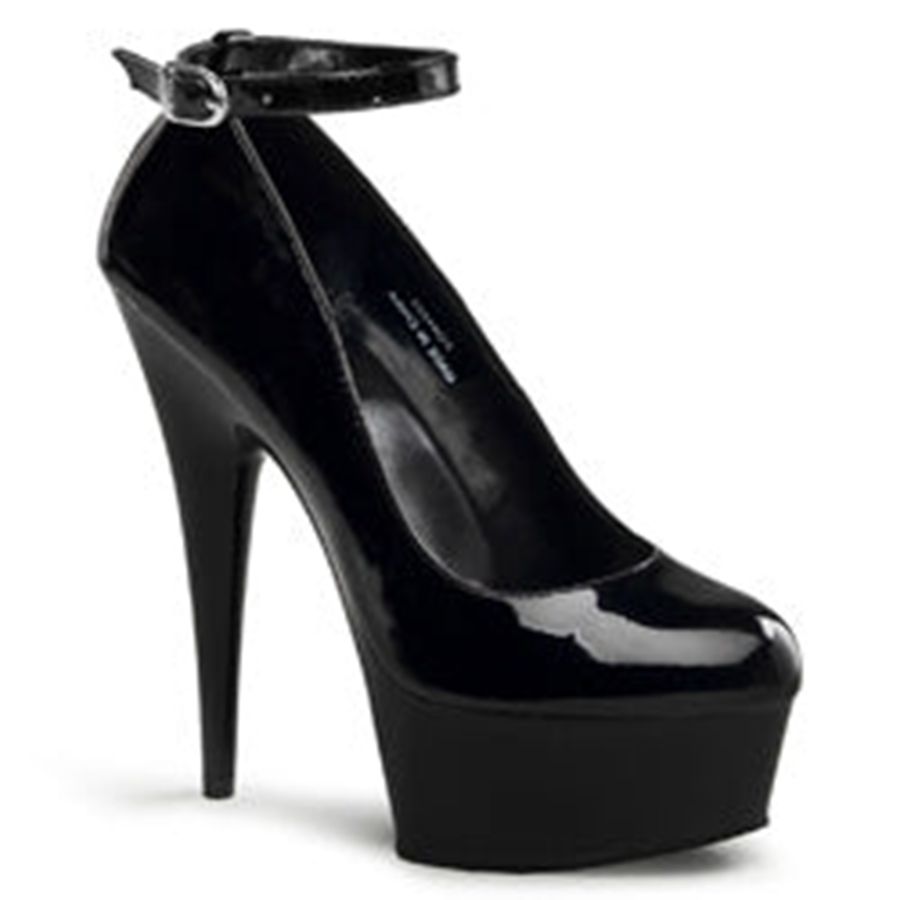 Escarpins Pleaser Delight-686 Noir Femme | MGJ-0191593