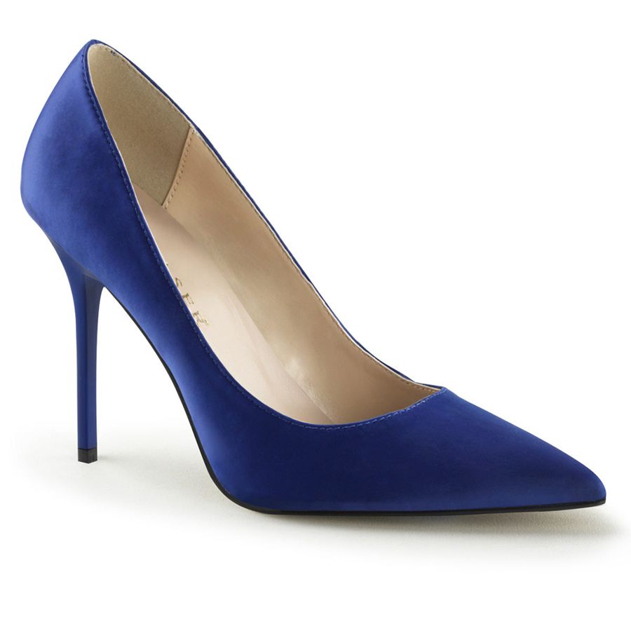 Escarpins Pleaser Classique-20 Bleu Marine Femme | GUT-6020569