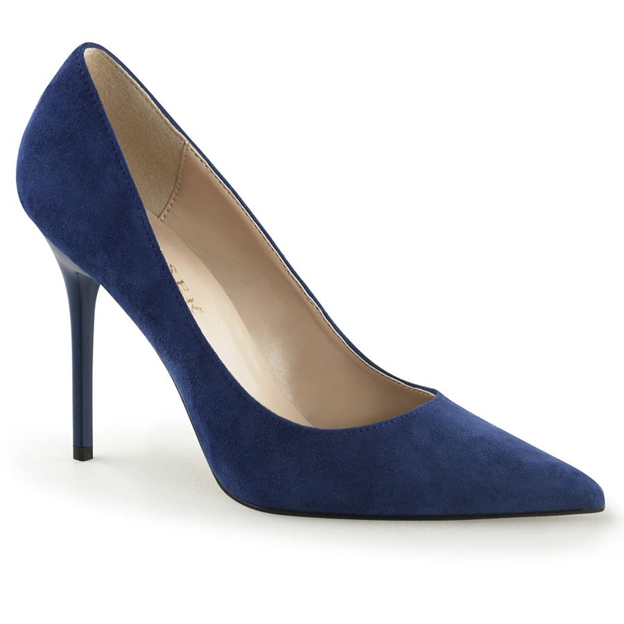 Escarpins Pleaser Classique-20 Bleu Femme | ECD-3652038