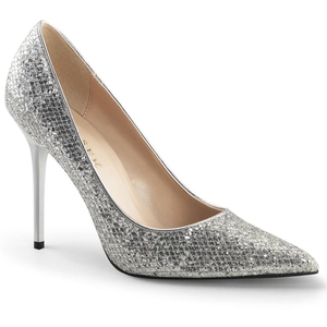 Escarpins Pleaser Classique-20 Argent Femme | KQP-6199347