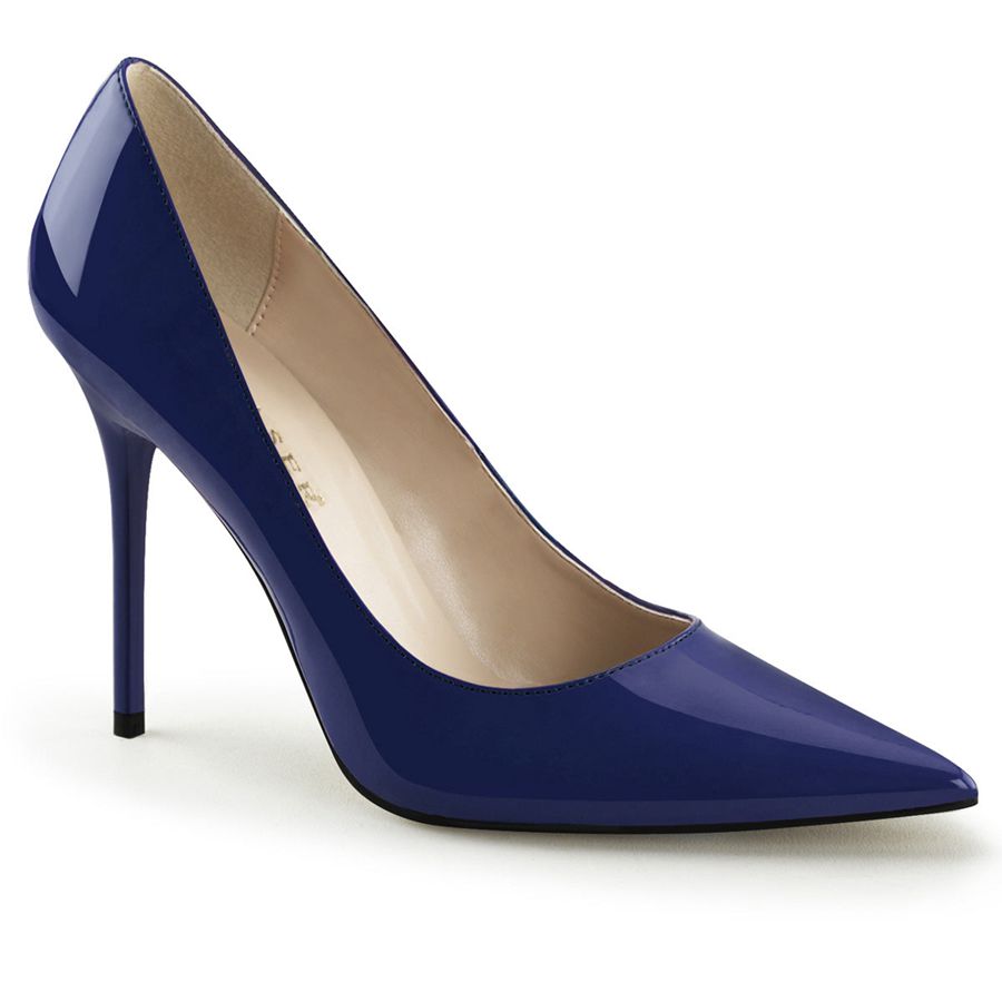 Escarpins Pleaser Classique-20 Bleu Marine Femme | GSD-6664255