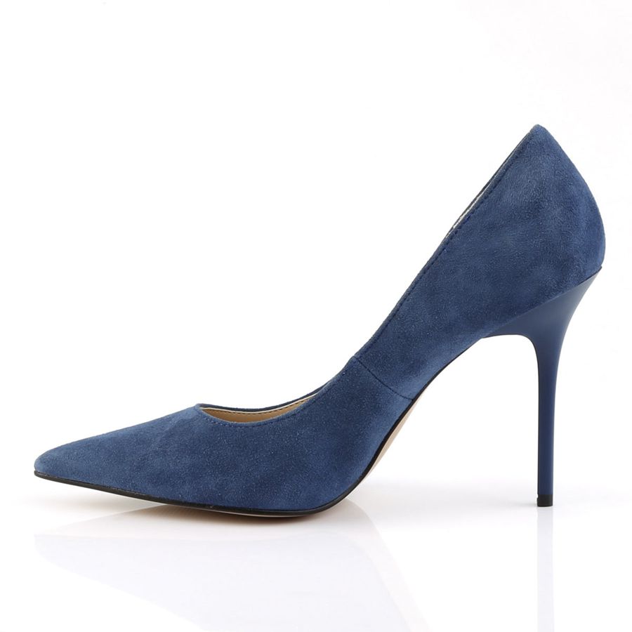 Escarpins Pleaser Classique-20 Bleu Femme | ECD-3652038