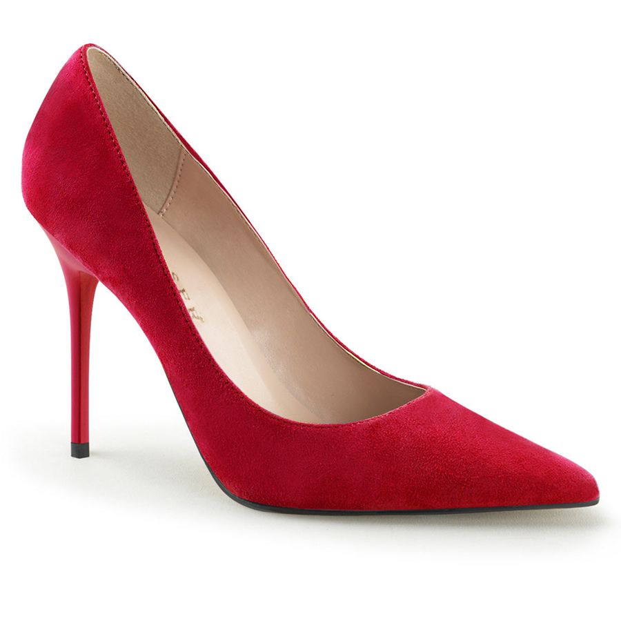 Escarpins Pleaser Classique-20 Rouge Femme | TMB-1422937