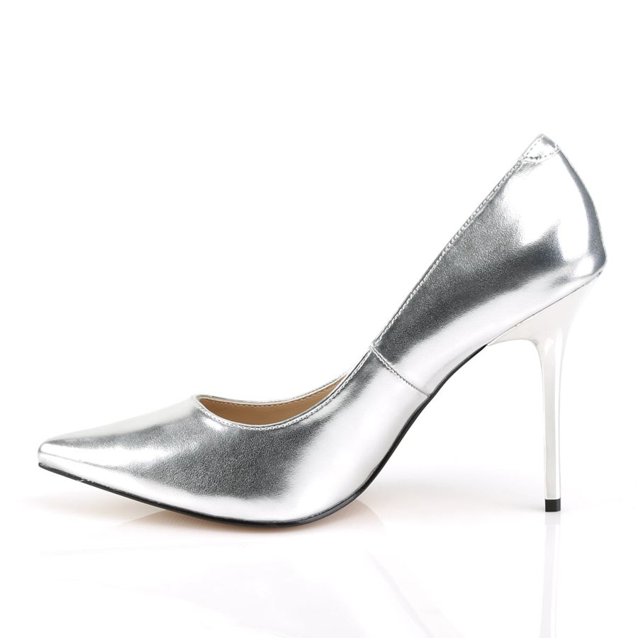 Escarpins Pleaser Classique-20 Argent Femme | GPH-8417590