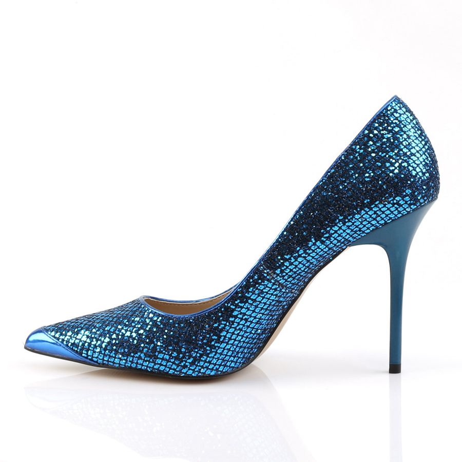 Escarpins Pleaser Classique-20 Bleu Femme | MUV-1901444