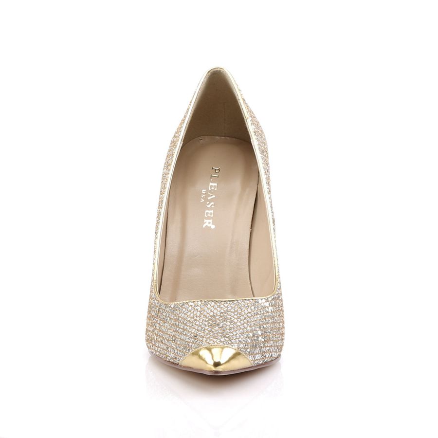 Escarpins Pleaser Classique-20 Doré Femme | KHH-2967196