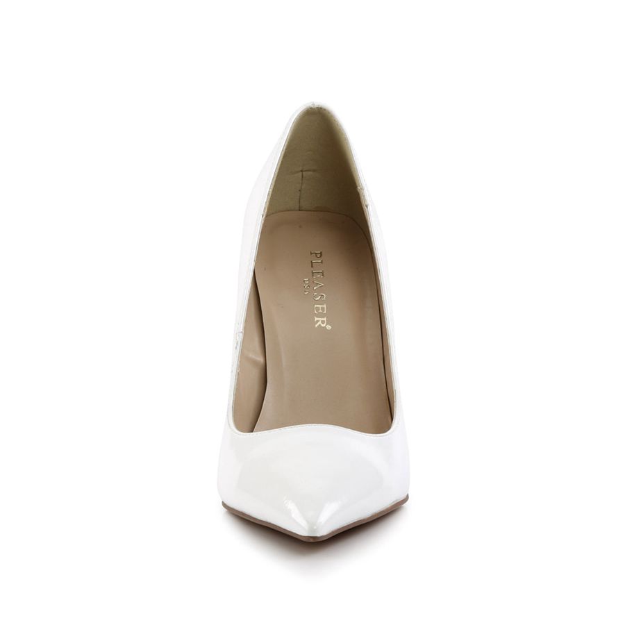 Escarpins Pleaser Classique-20 Blanche Femme | YTK-0033659