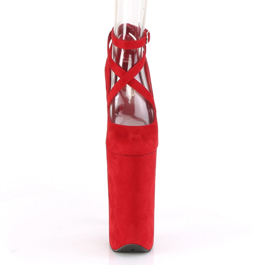 Escarpins Pleaser Beyond-087FS Rouge Femme | SBE-1968453