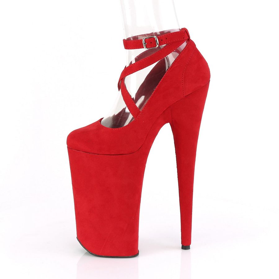 Escarpins Pleaser Beyond-087FS Rouge Femme | SBE-1968453