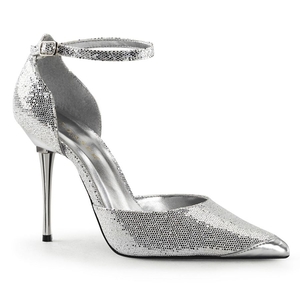 Escarpins Pleaser Appeal-21 Argent Femme | YDI-5220646