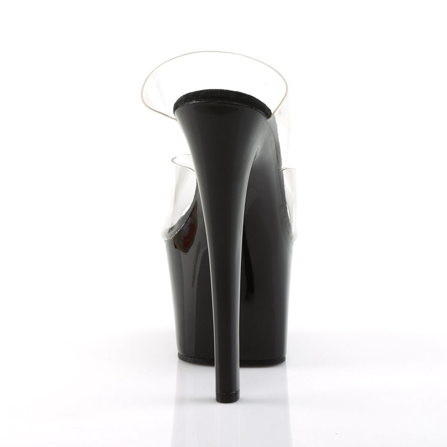 Sandales à Plateforme Pleaser Sky-302 Noir Femme | QWG-5522531