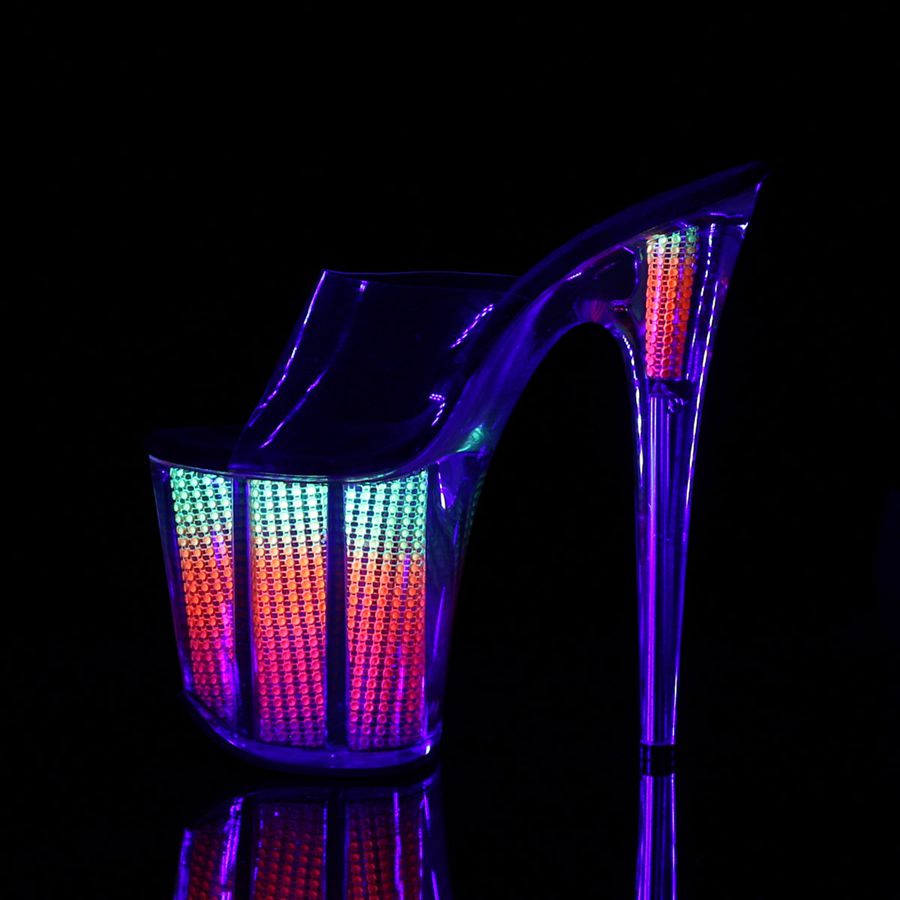 Sandales à Plateforme Pleaser Flamingo-801SRS Multicolore Femme | SAQ-5164226