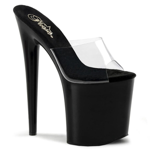 Sandales à Plateforme Pleaser Flamingo-801 Noir Femme | ZZU-6740623