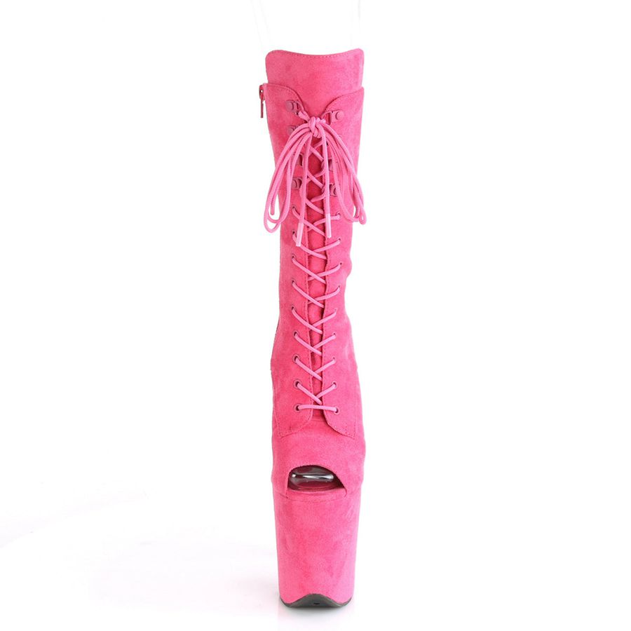 Bottes Mi-mollet Pleaser Flamingo-1051FS Rose Femme | DVH-9410299