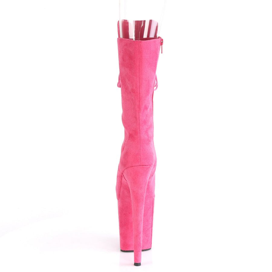 Bottes Mi-mollet Pleaser Flamingo-1051FS Rose Femme | DVH-9410299