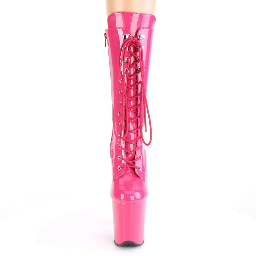 Bottes Mi-mollet Pleaser Flamingo-1050 Rose Femme | QWT-2906036