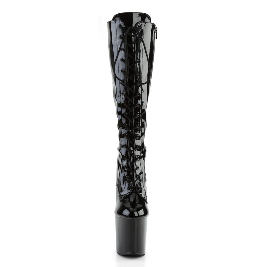 Bottes Hautes Pleaser Taboo-2023 Noir Femme | DFC-4423029