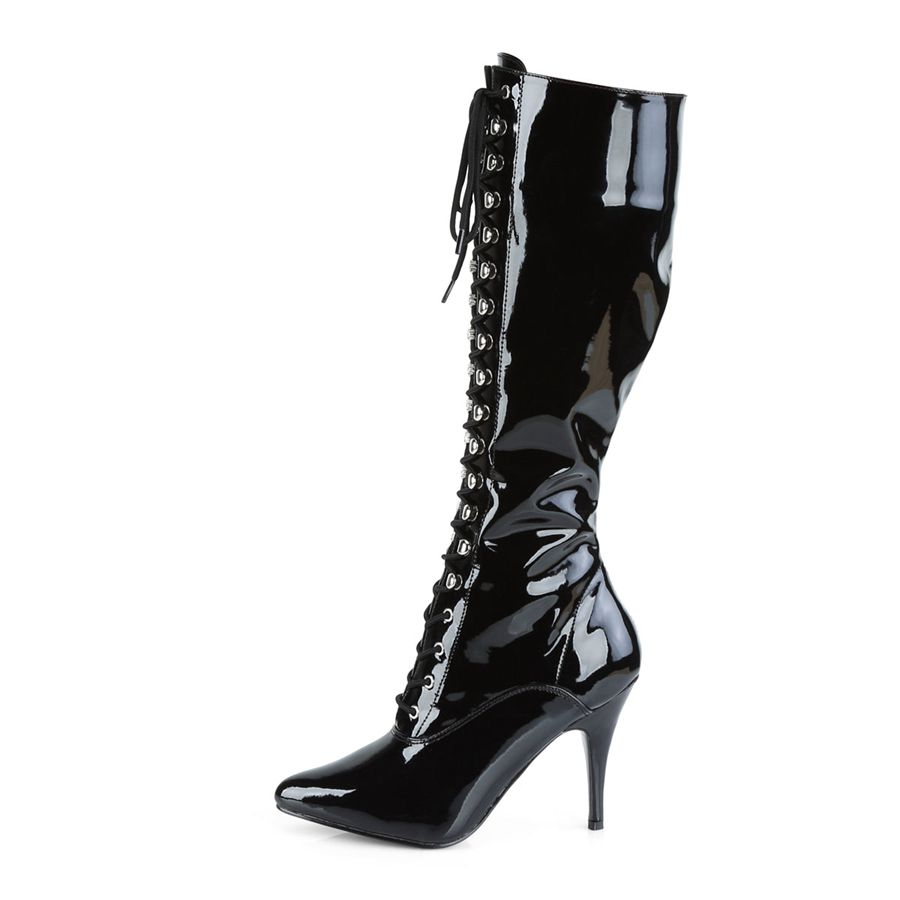 Bottes Hautes Pleaser Vanity-2020 Noir Femme | NUU-7133909