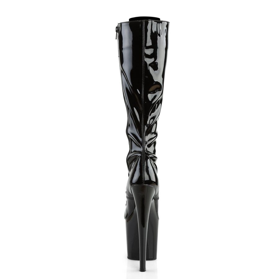 Bottes Hautes Pleaser Taboo-2023 Noir Femme | DFC-4423029