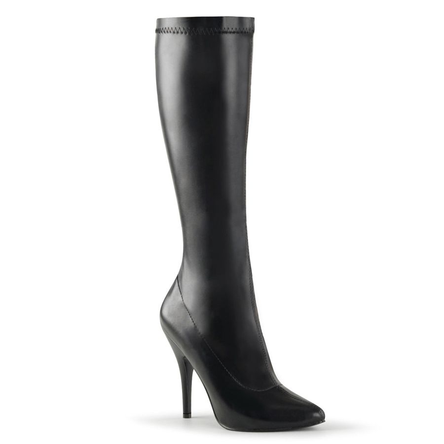 Bottes Hautes Pleaser Seduce-2000 Noir Femme | JGA-5858227