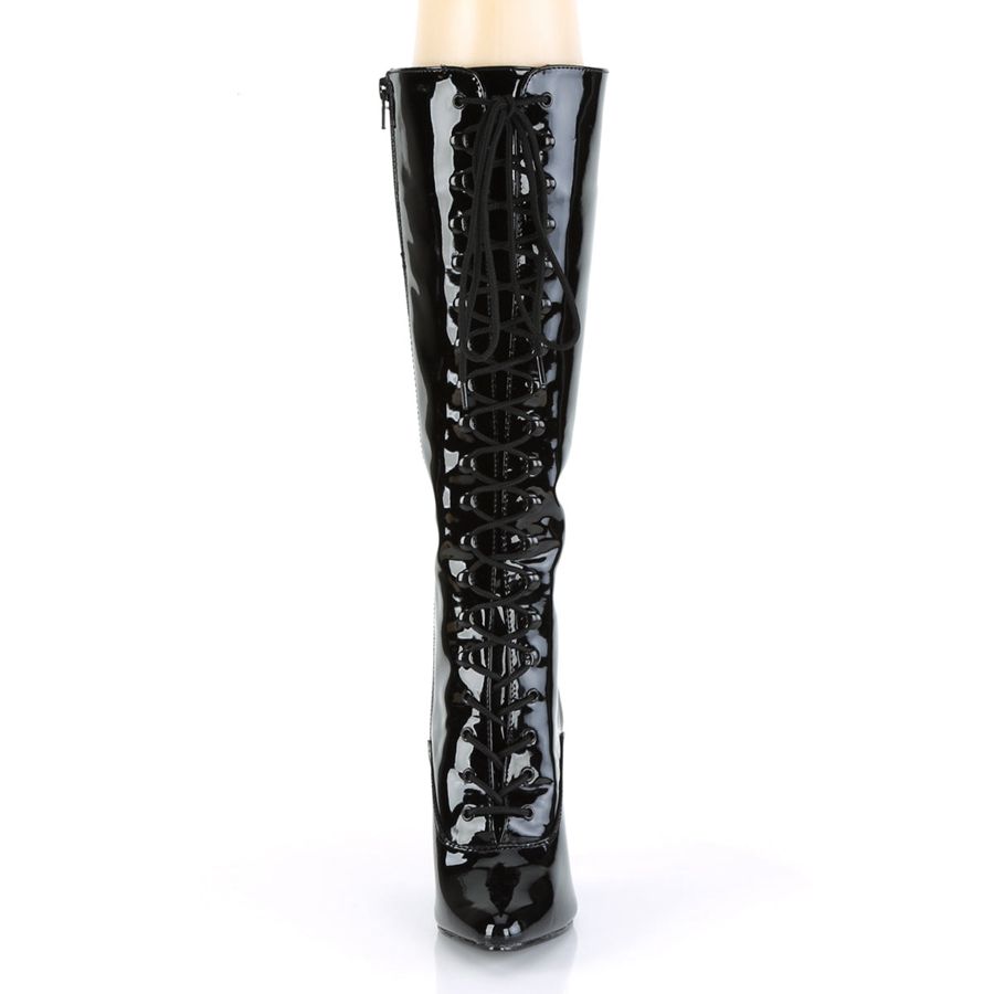 Bottes Hautes Pleaser Seduce-2020 Noir Femme | JUE-9395138