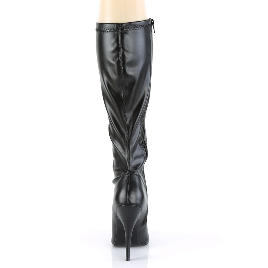 Bottes Hautes Pleaser Seduce-2000 Noir Femme | JGA-5858227