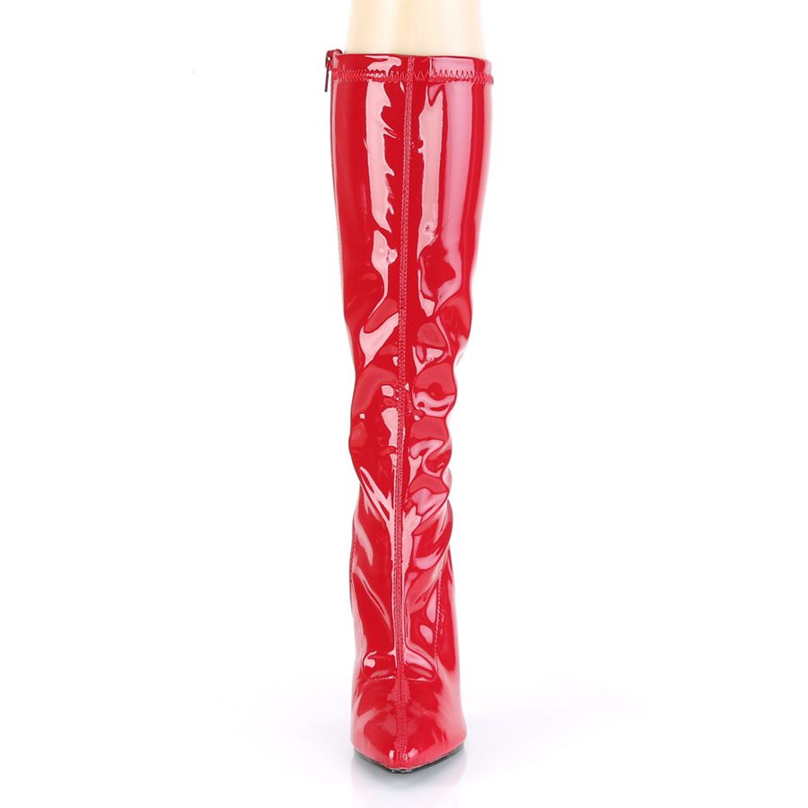 Bottes Hautes Pleaser Seduce-2000 Rouge Femme | JEN-9809336